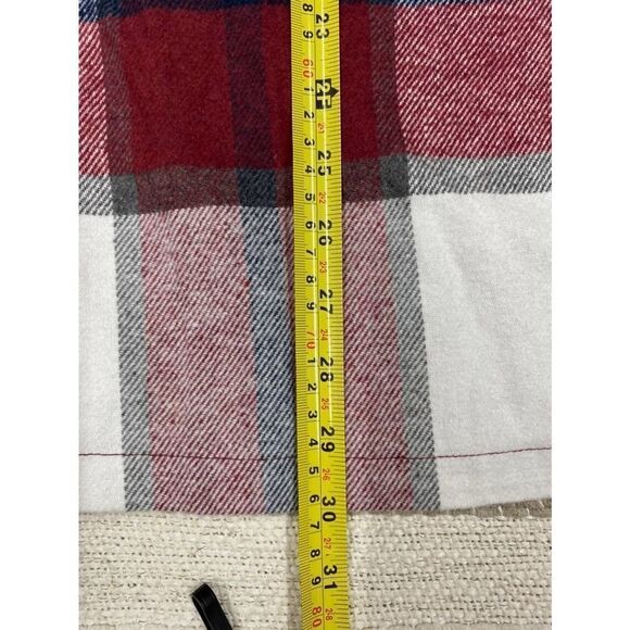 SHEIN Plaid Button Front Sleeveless Shirt Large - Picture 7 of 10